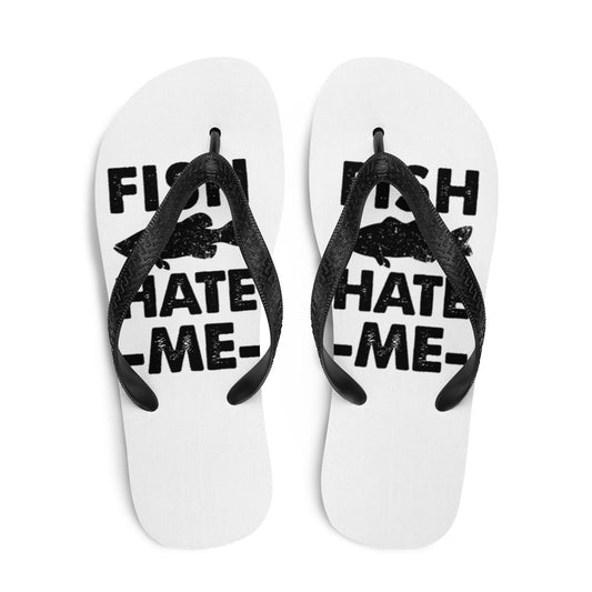 Fish Hate -ME-  Flip Flops